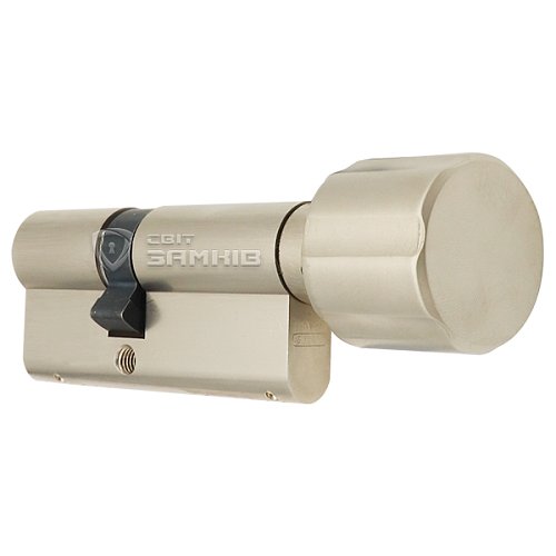 Циліндр ABUS Vitess 1000 85T (50*35T) нікель сатин - Фото №2