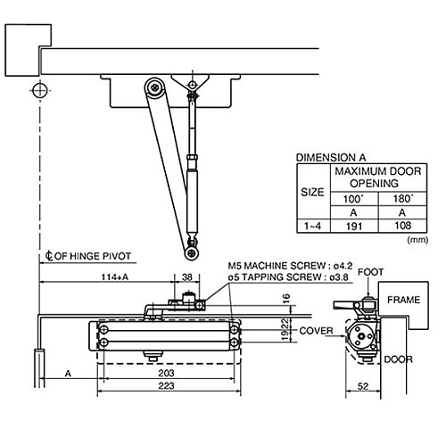 Дотягувач RYOBI D-1504 UNIV до 80кг FIRE Білий - Фото №11