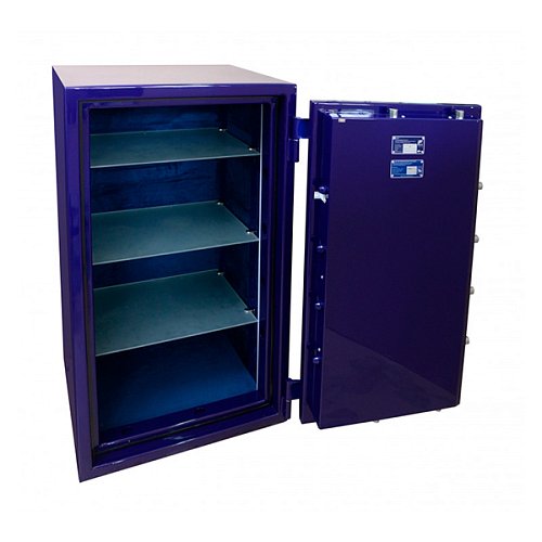 Сейф зламостійкий GRIFFON CLE III.110.E COMBI GLOSS BLUE - Фото №3