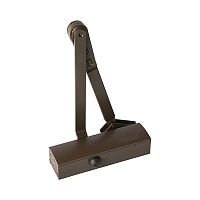 Дотягувач GEZE TS 2000 VBC STD HO з фіксацією до 100кг Коричневий