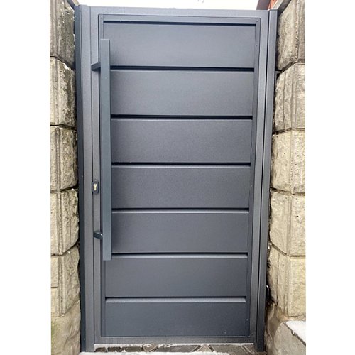 Ручки скоби ABARO Sydney 90° L:1400 X:1200 W:40*20mm SS 304 антрацит RAL 7016 (комплект) - Фото №10