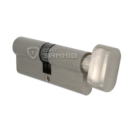 Циліндр IMPERIAL латунь 100T (50*50T) нікель сатин - Фото №2