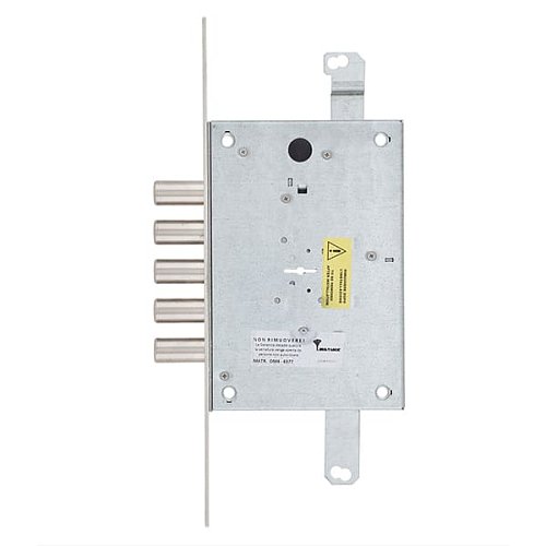 Механізм замка MUL-T-LOCK Matrix DFMA0328M (BS65мм) хром полірований без зв.планки - Фото №2