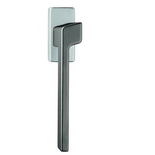 Ручка віконна LINEA CALI Stream чорний матовий/хром полірований - Фото №1