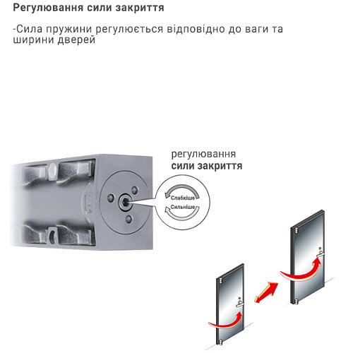 Дотягувач RYOBI D-3200T BC SLD HO з фіксацією до 80кг Сірий - Фото №7