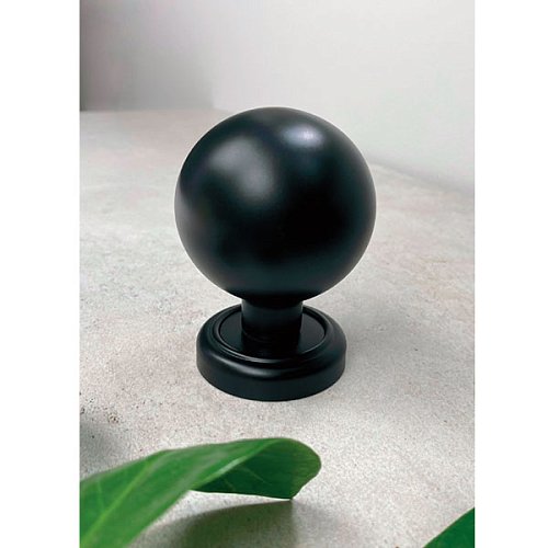 Ручка кноб FADEX Sfera Fixa PO14 фіксована N52 чорний матовий - Фото №3
