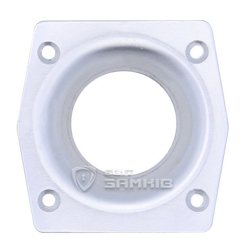 Декоративна накладка POTENT поглиблена до накладних замків серій 230, 300, 415, 1000, 1700 нікель - Фото №1