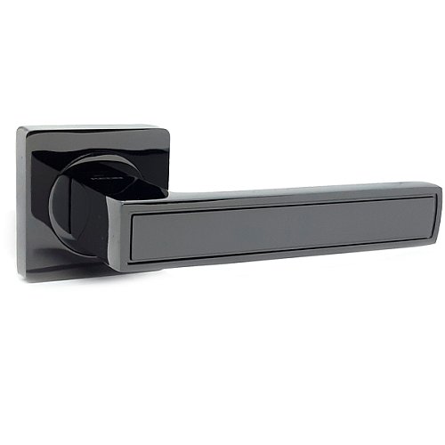 Ручки на розеті KEDR R08.348-AL Black nickel чорний нікель - Фото №2
