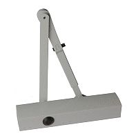 Дотягувач GEZE TS 4000 STD HO з фіксацією до 120кг Срібний