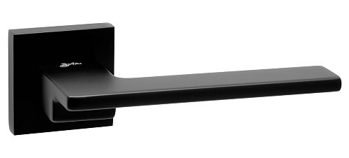 Ручки на розеті SAFITA Step HT MB чорний матовий - Фото №2