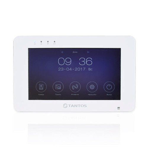 Відеодомофон TANTOS Rocky 7" Wi-Fi white - Фото №2