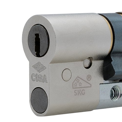 Циліндр CISA RX (модульний) 75T (45*30T) нікель матовий 3 ключі - Фото №3