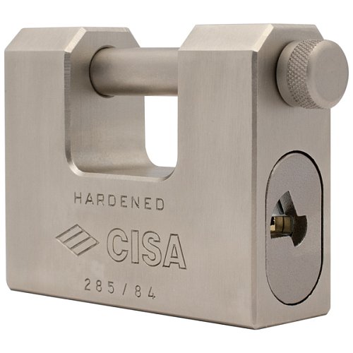 Замок навісний CISA 2855P.84 (84 мм, 2 ключа AP4 S) - Фото №1