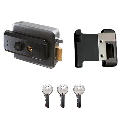 Електромеханічний замок ISEO 51N115 накладний (BS50/60/70/80мм) відкривання назовні - Фото №2