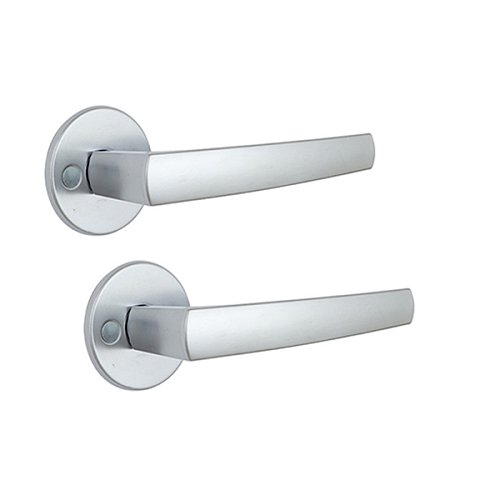 Ручки на розеті ABLOY Polarita хром сатин - Фото №1