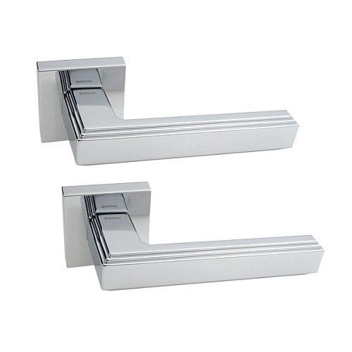 Ручки на розеті FORME Alila 293Q C01 хром полірований - Фото №1