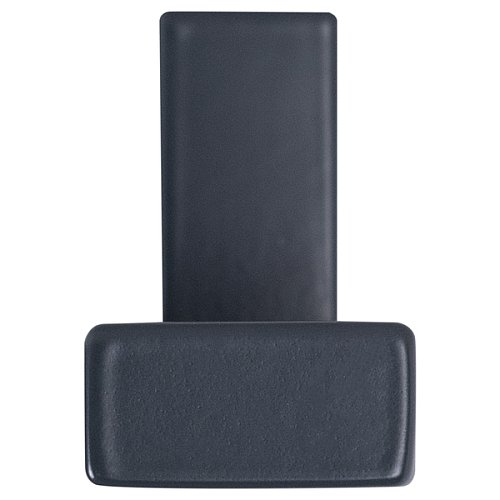 Ручка скоба ABARO Sydney 90° L:600 X:400 W:40*20mm SS 304 антрацит RAL 7016 (половинка) - Фото №6
