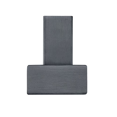 Ручки скоби ABARO Sydney 90° L:1400 X:1200 W:40*20mm SS 304 антрацит RAL 7016 (комплект) - Фото №6