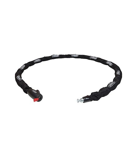 Замок для мотоцикла TOKOZ Moto Black з ланцюгом 200см 2 ключа - Фото №3