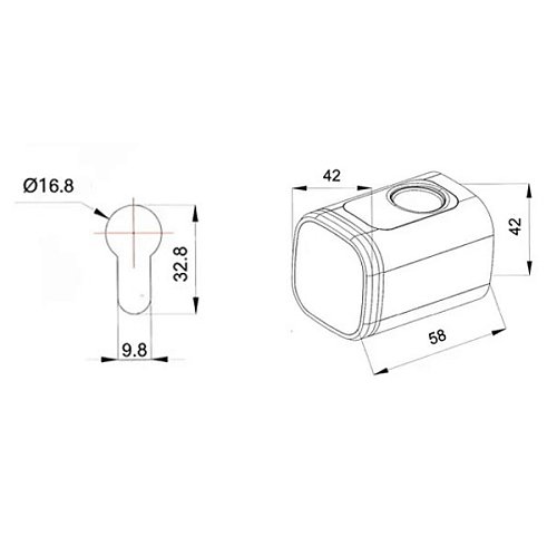 Розумний циліндр PES Cylinder 2 90T (45*45T) сірий - Фото №7