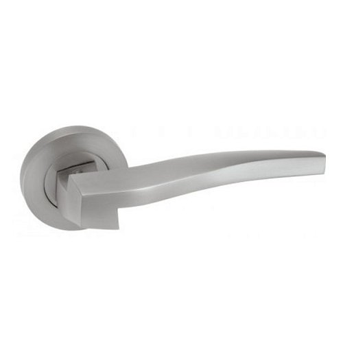 Ручки на розеті ORO/ORO Ergonomic (16E) SCH матовий хром - Фото №2