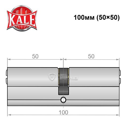 Циліндр KALE 164BNE 100 (50*50) SN - Фото №4