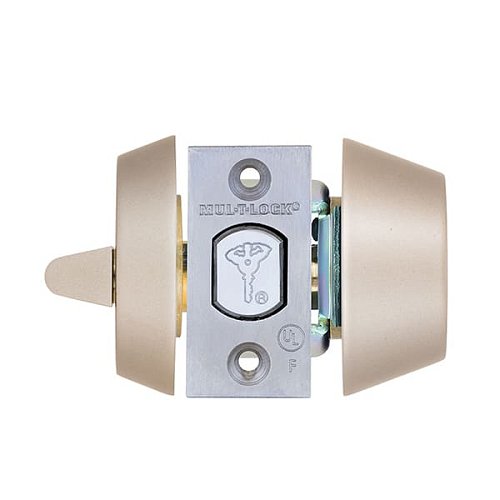 Замок врізний MUL-T-LOCK Dead Bolt Hercular MT5+(BS60/70мм) матовий хром - Фото №4