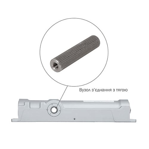 Дотягувач ABLOY DC247 RP BC EN5-7 без тяги до 160кг FIRE Сірий - Фото №6