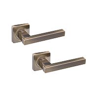 Ручки на розеті GAVROCHE Francium AL-A1 AB бронза