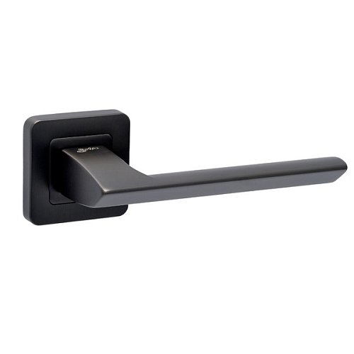 Ручки на розеті SAFITA Razor SQ MSB графіт матовий  - Фото №2