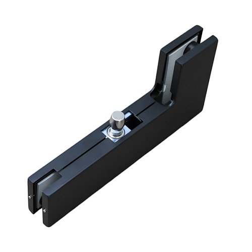 Кутовий Г- подібний фіксатор GLASS-M-TECH EK-40 black чорний - Фото №2