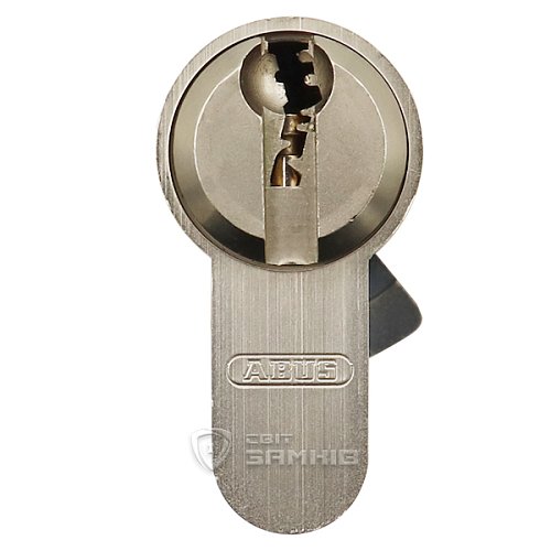 Циліндр ABUS Vitess 1000 105T (50*55T) нікель сатин - Фото №5