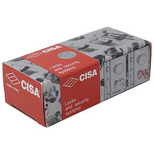 Циліндр CISA C2000 60 (30*30) нікель матовий 3 ключі - Фото №7