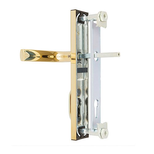 Ручки на планці з протектором ROSTEX R4 R 92мм (38-55мм) титан PVD - Фото №5