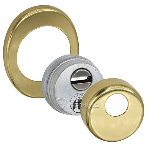 Протектор AZZI FAUSTO F23 Antitubo SB 25 мм 85х70 полірована латунь  - Фото №2