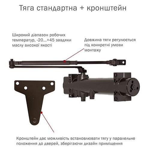 Дотягувач RYOBI D-4550 BC/DA UNIV до 200кг FIRE Коричневий - Фото №3