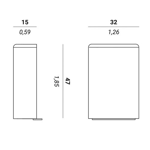  Стопор дверний прихований VERUM Stoppino X магнітний сірий матовий - Фото №8