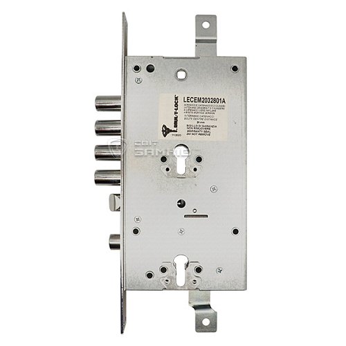 Механізм замка MUL-T-LOCK B-Lock M Двосистемний (BS63*85мм) хром полірований без зв.планки - Фото №3