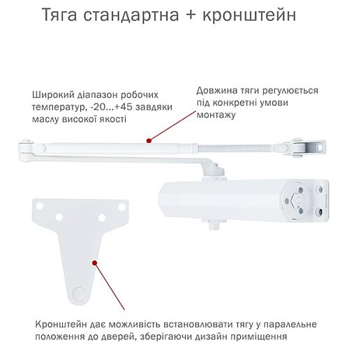 Дотягувач RYOBI D-3550 BC/DA UNIV до 100кг FIRE Білий - Фото №3