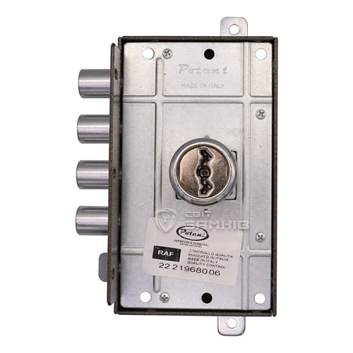 Замок накладний POTENT 1735 (BS45мм) правий 3 ключа - Фото №3