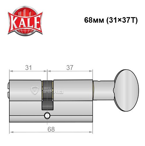 Циліндр KALE 164 BM 68T (31*37T) SN - Фото №5
