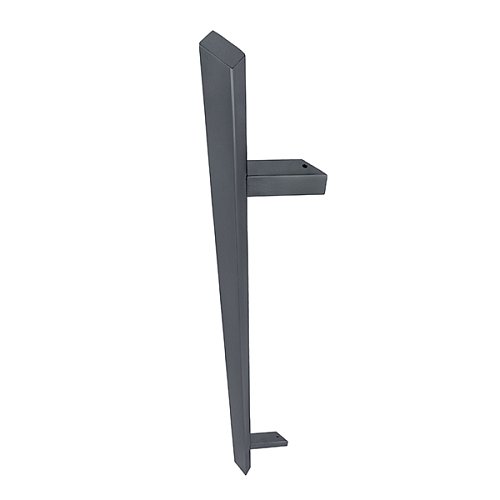 Ручки скоби ABARO Sydney 45° L:1600 X:1400 W:40*20mm SS 304 антрацит RAL 7016 (комплект) - Фото №2