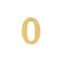 Цифра  0 латунь /Ш/