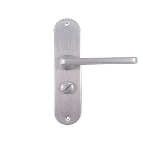 Комплект замка RDA Uno WC 258 (BS50*47мм) хром матовий - Фото №3