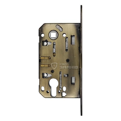 Механізм замка GAVROCHE GR85-M PZ (BS50*85мм) магніт.язичок AB бронза - Фото №2