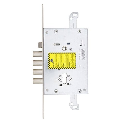 Механізм замка MUL-T-LOCK CTC10328A01A L.O.G. (BS65*85мм) хром полірований без зв.планки - Фото №2