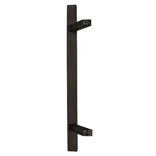 Ручки скоби ABARO Sydney 45° L:400 X:200 W:40*20mm SS 304 чорний RAL 9005 (комплект) - Фото №8