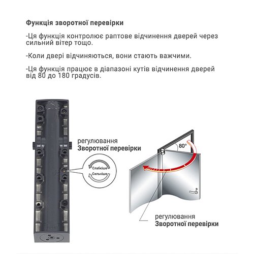 Дотягувач RYOBI D-3200T BC SLD HO з фіксацією до 80кг Сірий антрацит - Фото №6