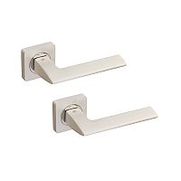 Ручки на розеті GAVROCHE Scandium AL-A1 PW/CP білий перламутровий/хром