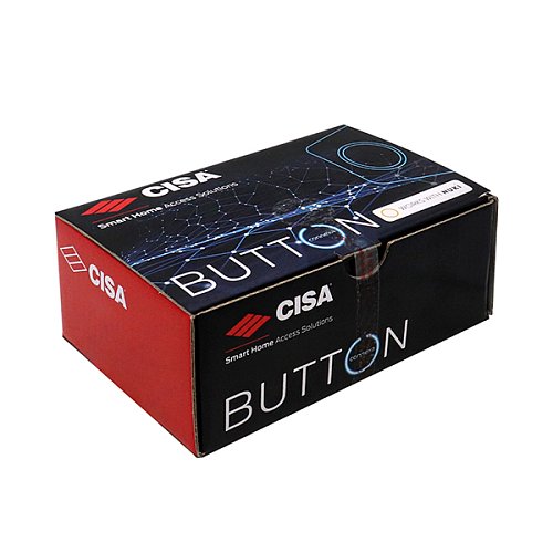 Розумна кнопка-контроллер CISA BUTTON 065C4.53.0.A3 для замків DOMO квадратна сіра - Фото №5